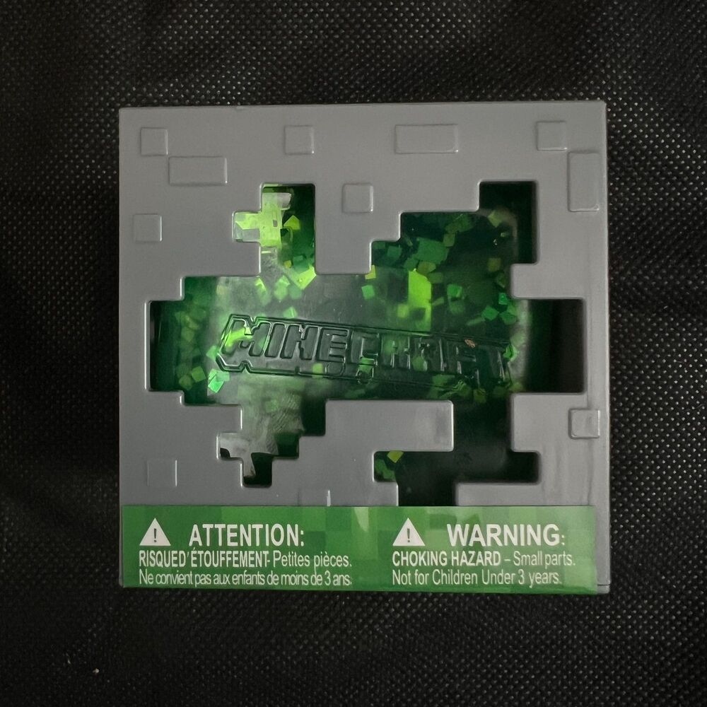 Minecraft Jelly Cube Squishy Toy Authentic Green Slime Sensory Stress Relief New